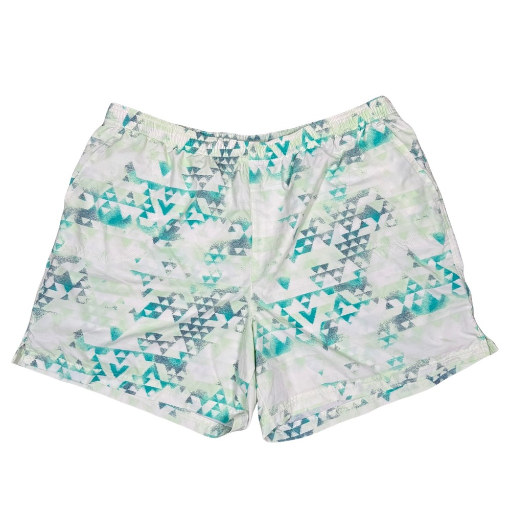Columbia 2x Printed Shorts Drawstring Swimming Hiking Camping Breathable Light - Picture 2 of 10